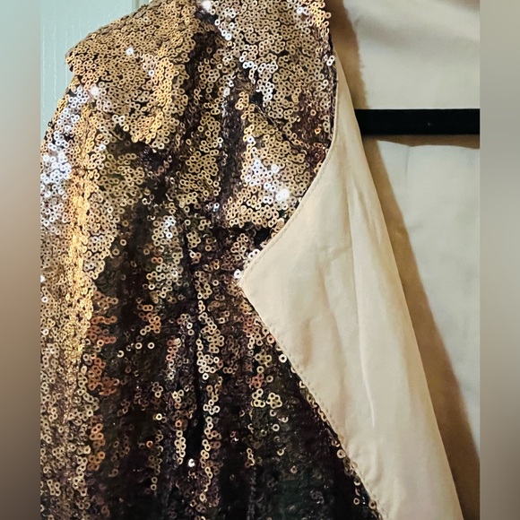 Lane Bryant Rose Gold Sequin Blazer Size 20 NWT - Picture 5 of 7
